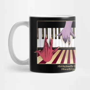 Piano Trinity Red Mug